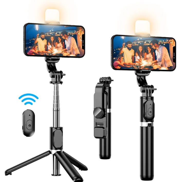 SELFIE  STICK 3EN 1 CON BLUETOOTH